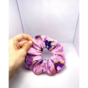 Mini Purple Donut Scrunchie