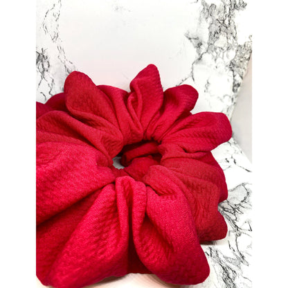 Cherry Red Bullet Scrunchie enchantedscrunch