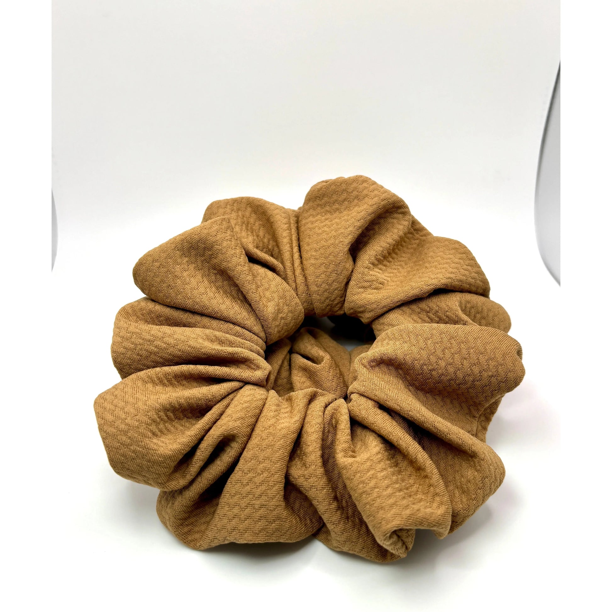 Light Brown Bullet Scrunchie enchantedscrunch