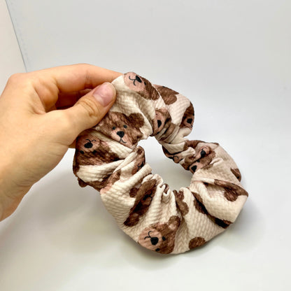 Mini Teddy Bear Bullet Scrunchie enchantedscrunch