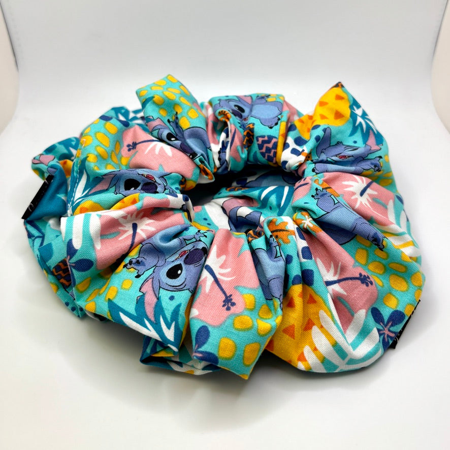Tropical Stitch Summer Scrunchie