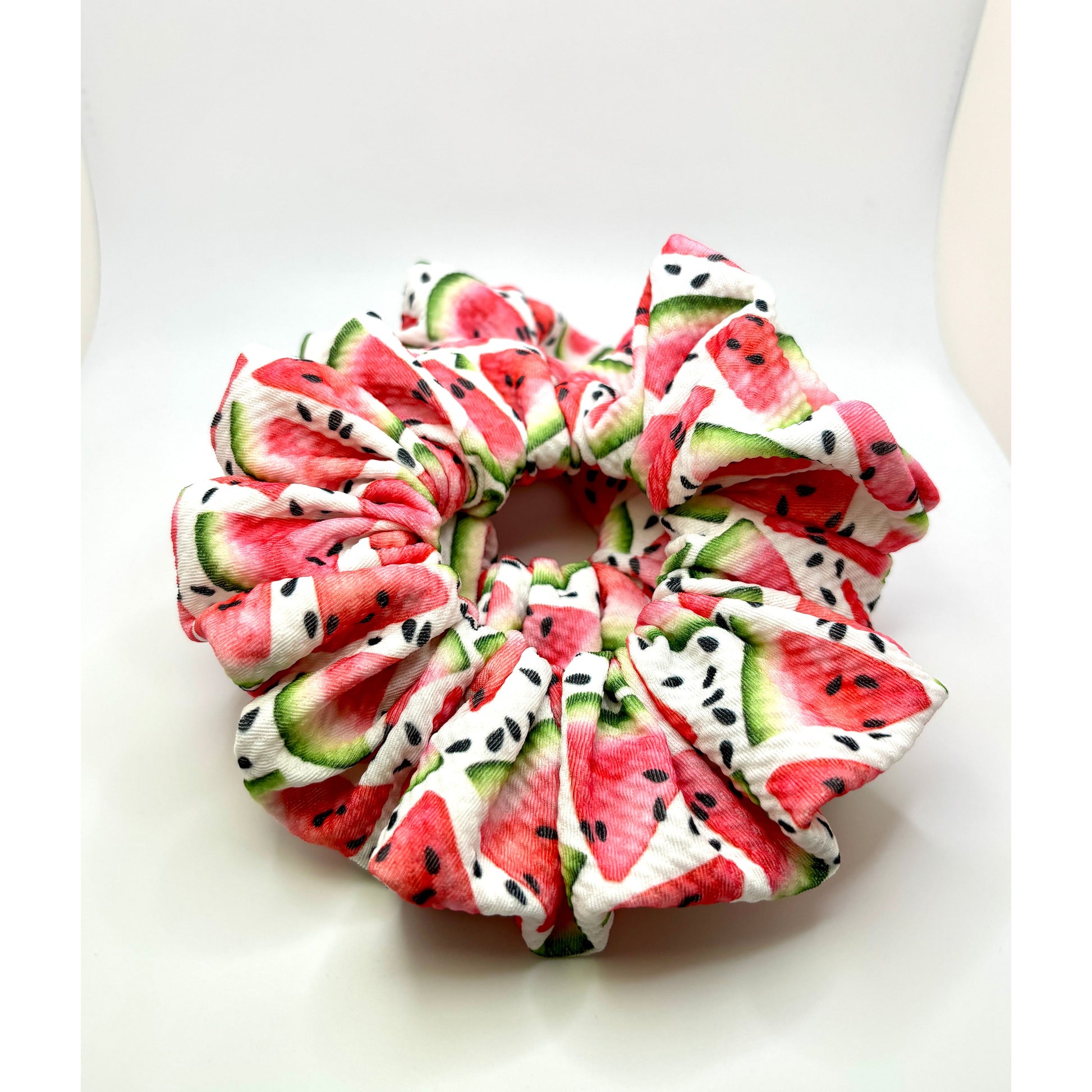 Watermelon Summer Bullet Scrunchie enchantedscrunch