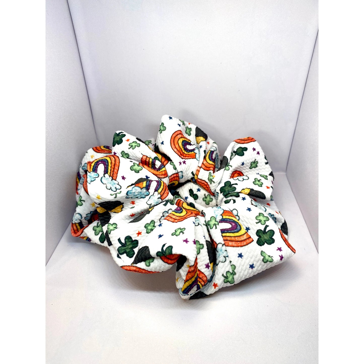 Pot-of-Gold and Rainbows St Patrick's Bullet Scrunchie Enchanted Scrunch