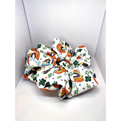 Pot-of-Gold and Rainbows St Patrick's Bullet Scrunchie Enchanted Scrunch