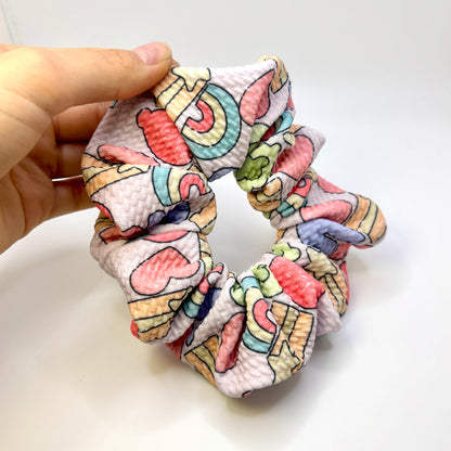 Mini Pink Lucky Charms Bullet Scrunchie