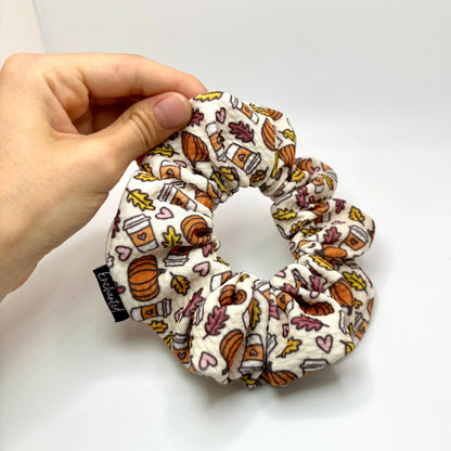 Mini Fall Coffee Bullet Scrunchie Enchanted Scrunch