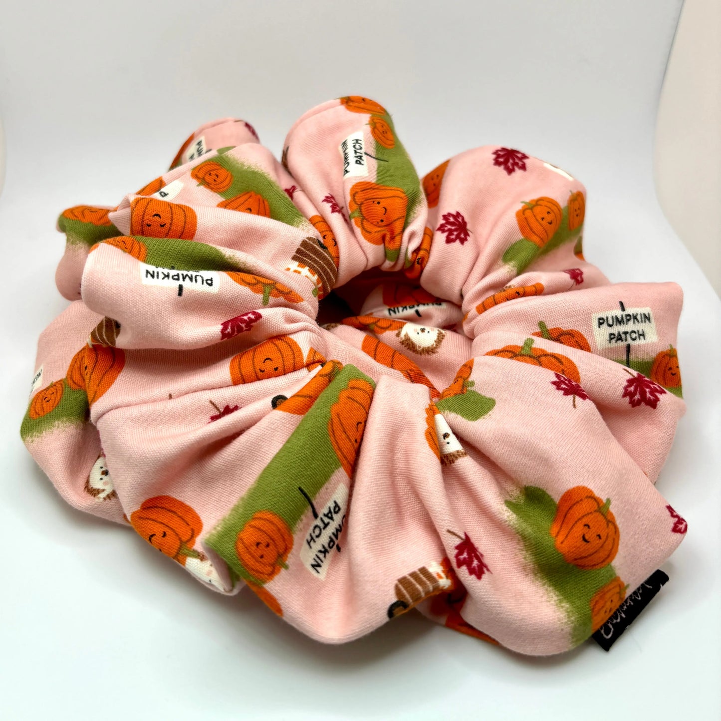 Pink Pumpkin Patch Scrunchie Enchanted Scrunch