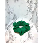 Load image into Gallery viewer, Mini Green Bullet Christmas Scrunchie
