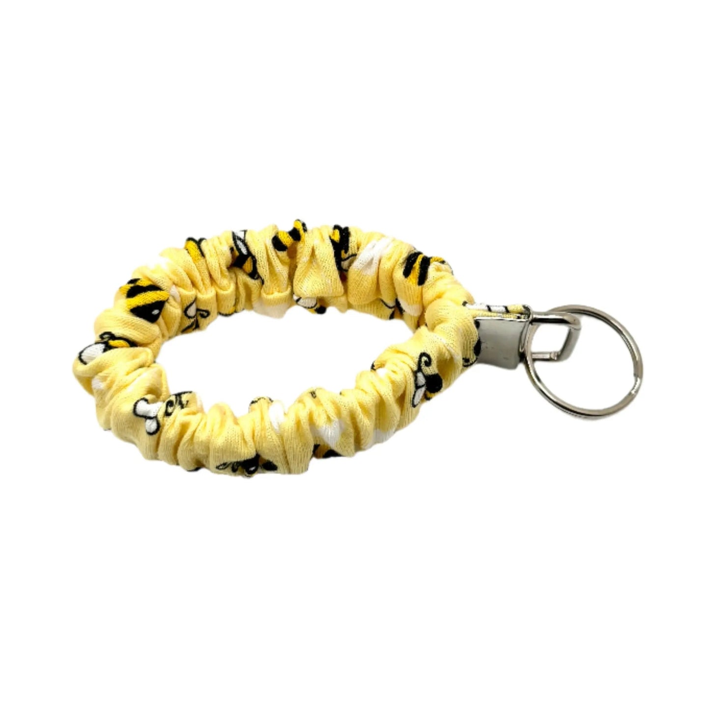 Yellow Bee Summer Scrunchie Wristlet Enchanted Scrunch