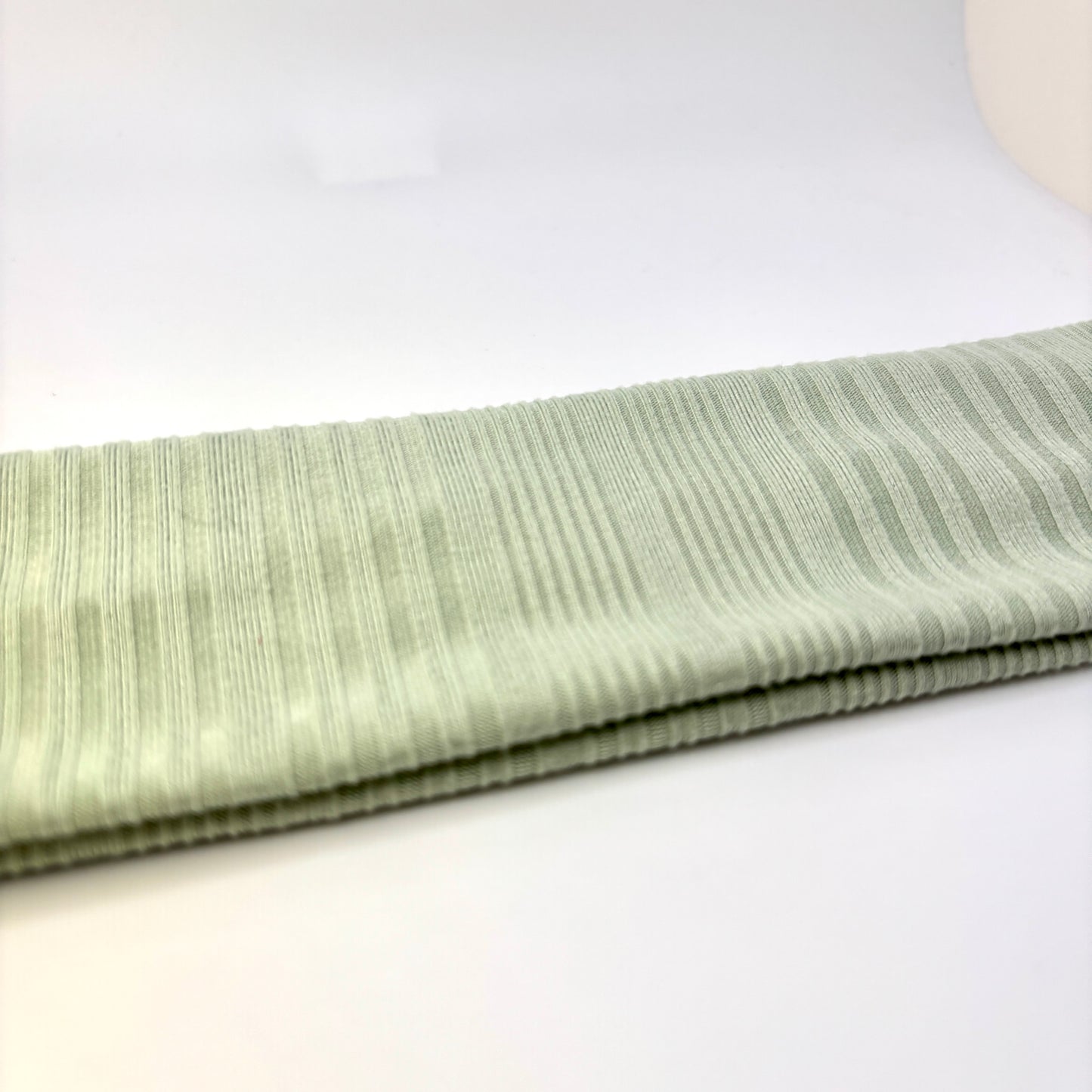 Sage Green Ribbed Knit Headband