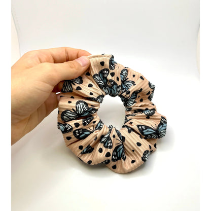 Mini Butterfly Summer Ribbed Scrunchie enchantedscrunch