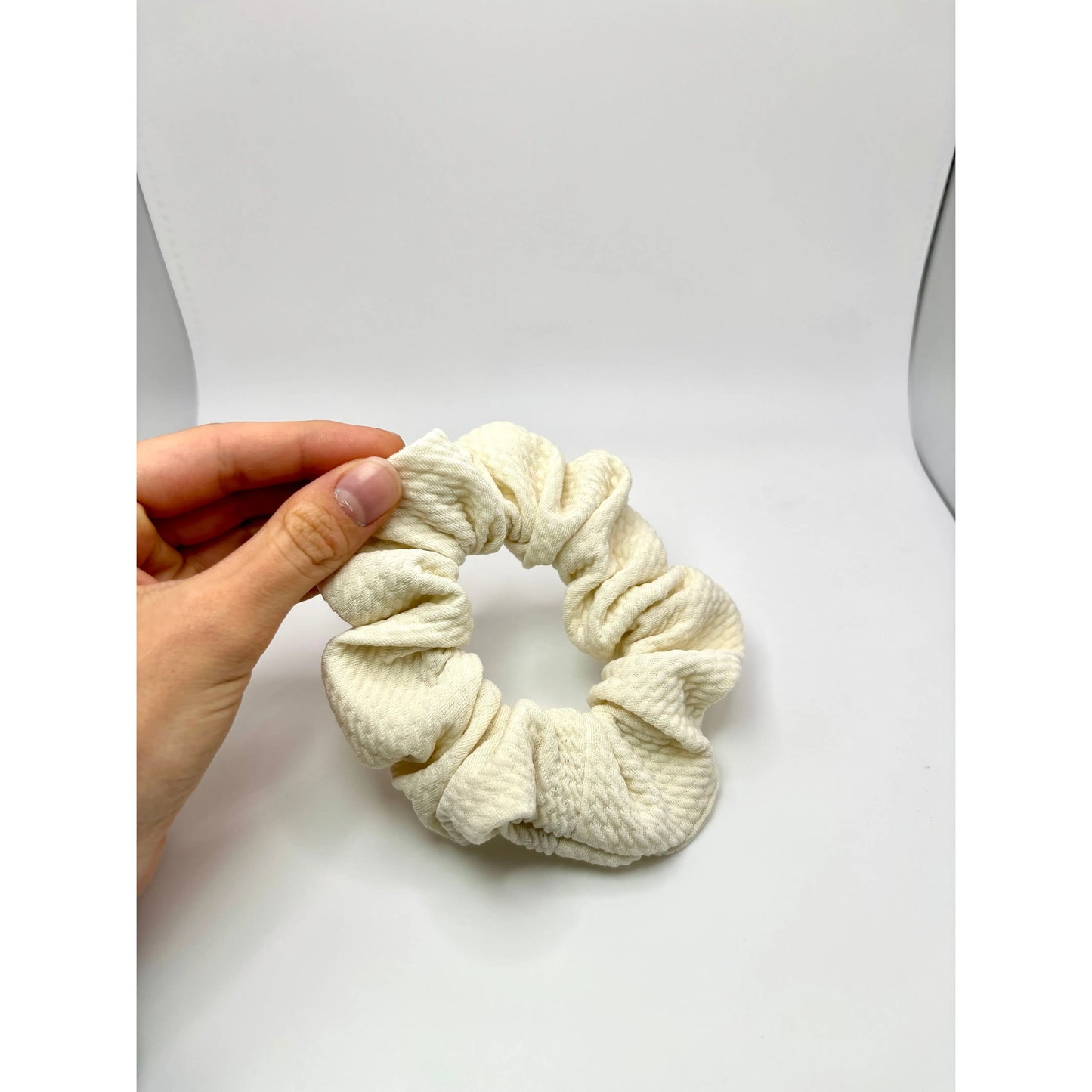 Mini Cream Bullet Scrunchie enchantedscrunch