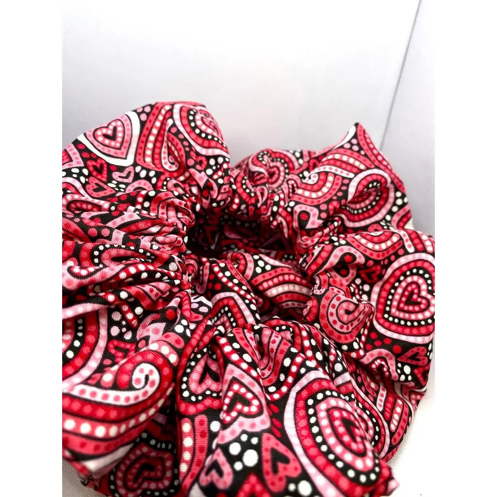 Paisley Hearts Scrunchie Enchanted Scrunch