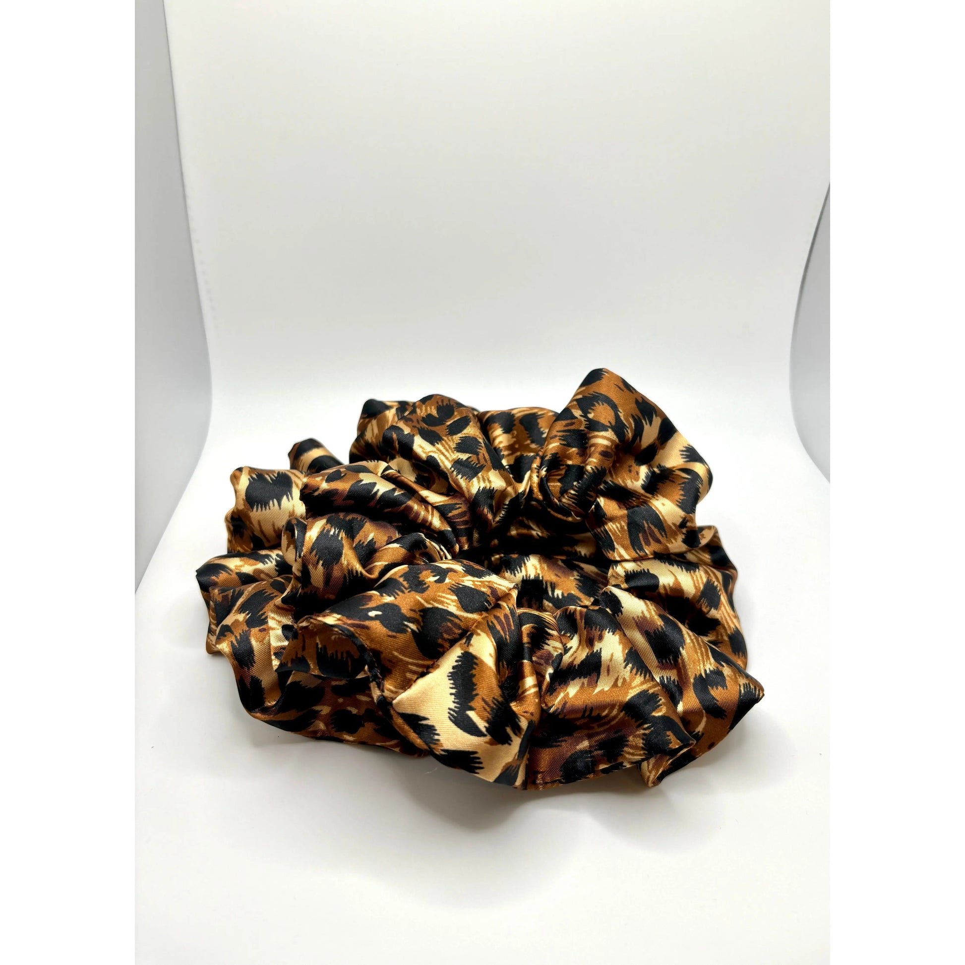 Cheetah Silk Scrunchie enchantedscrunch