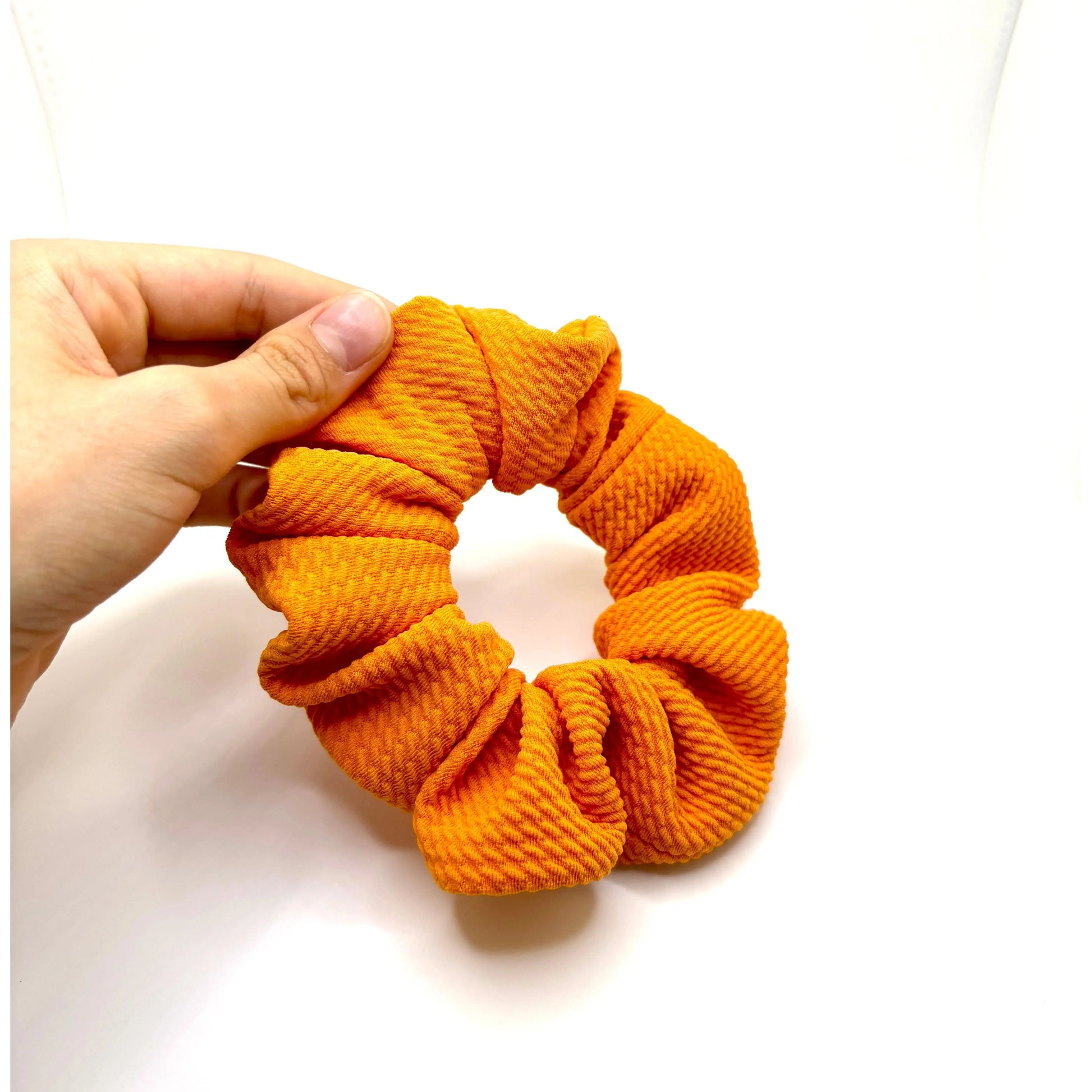 Mini Orange Summer Bullet Scrunchie Enchanted Scrunch