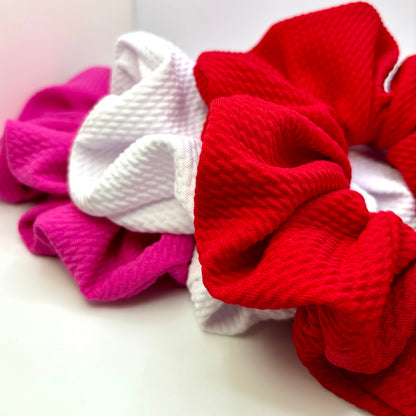 Valentine's Day Bullet Scrunchie Trio