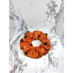 Load image into Gallery viewer, Mini Orange Jack-o-Lantern Halloween Scrunch
