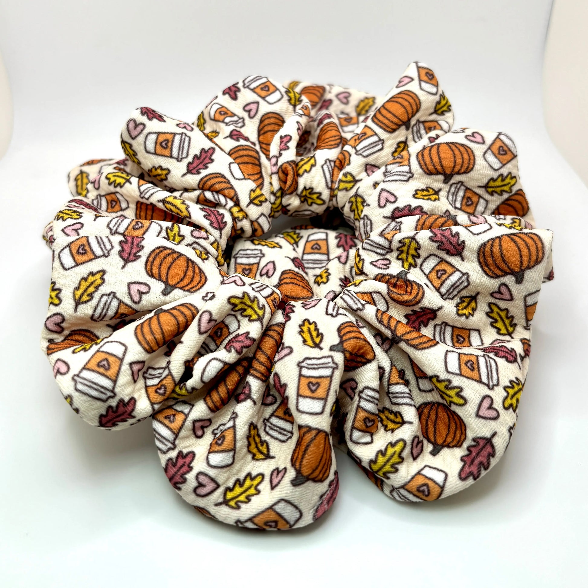 Fall Coffee Scrunchie Enchanted Scrunch