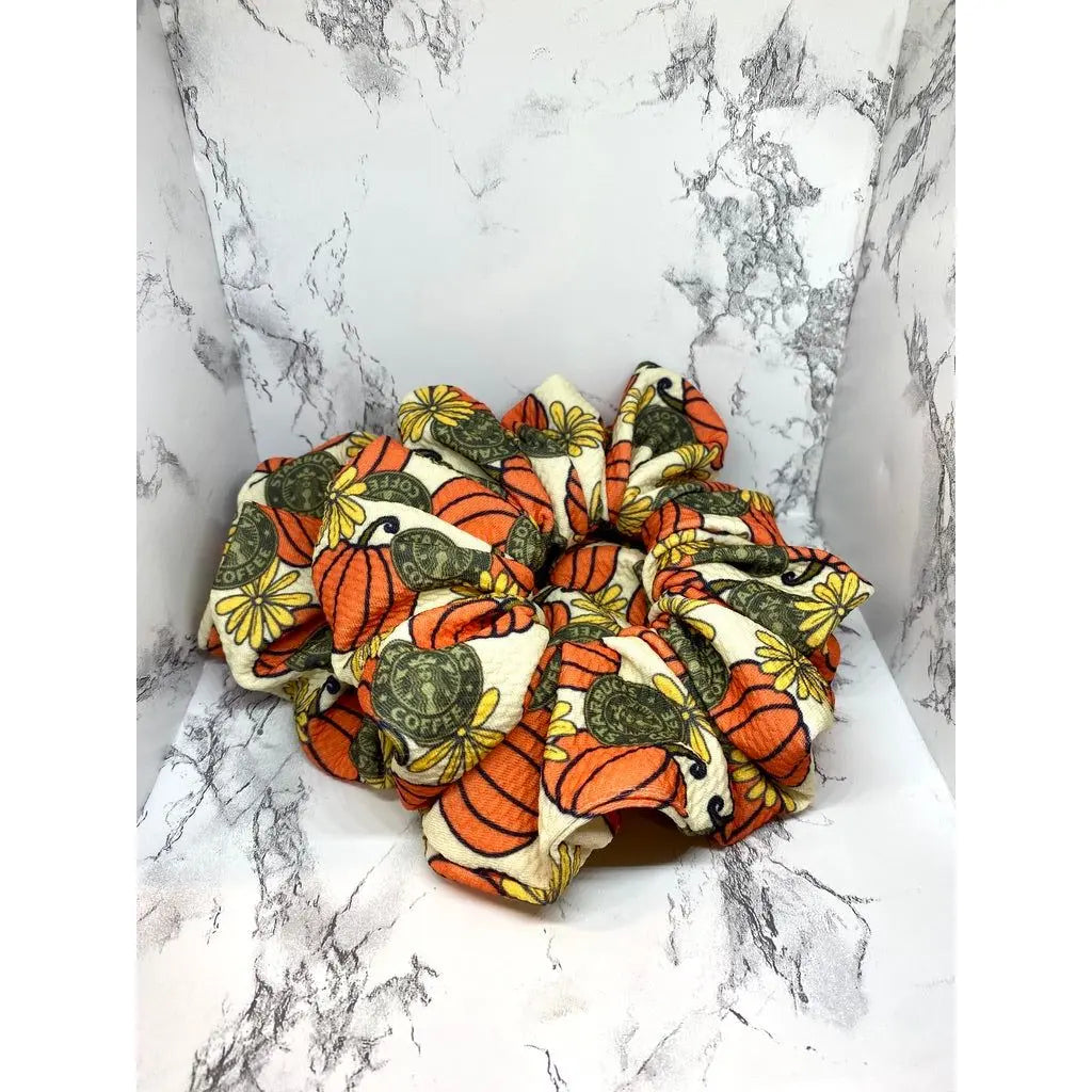 Pumpkin Starbucks Bullet Scrunchie Enchanted Scrunch