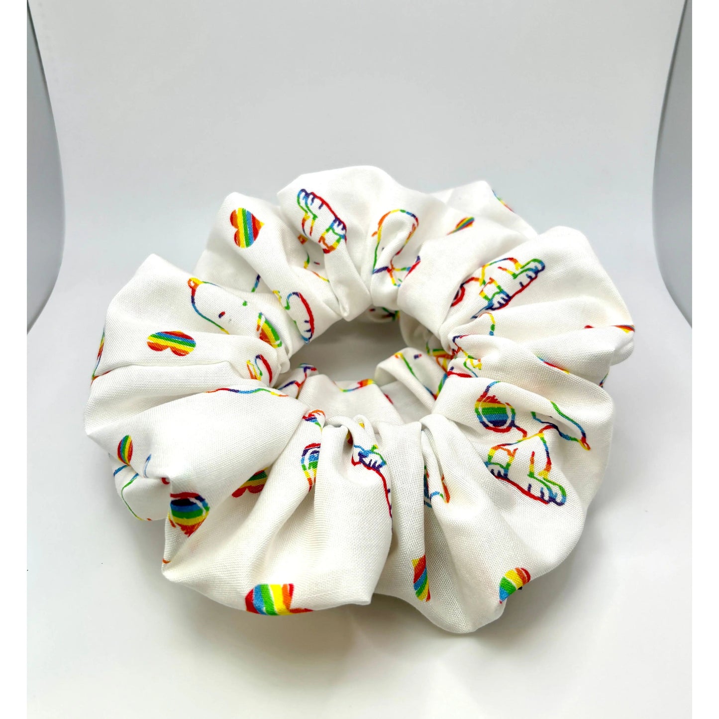 Rainbow Snoopy Scrunchie enchantedscrunch