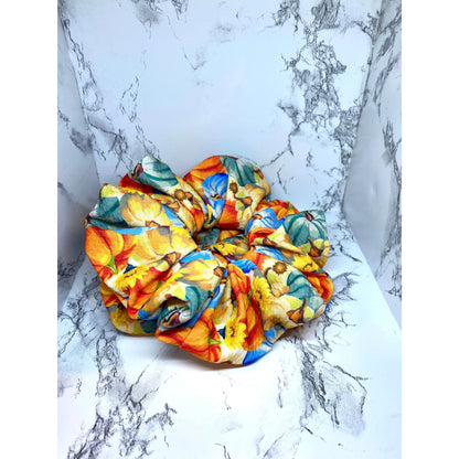 Colorful Pumpkin Patch Bullet Scrunchie Enchanted Scrunch