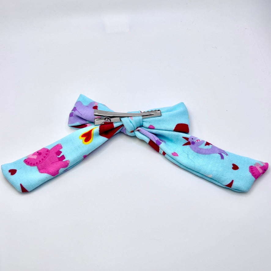 Valentine's Day Dino Bow