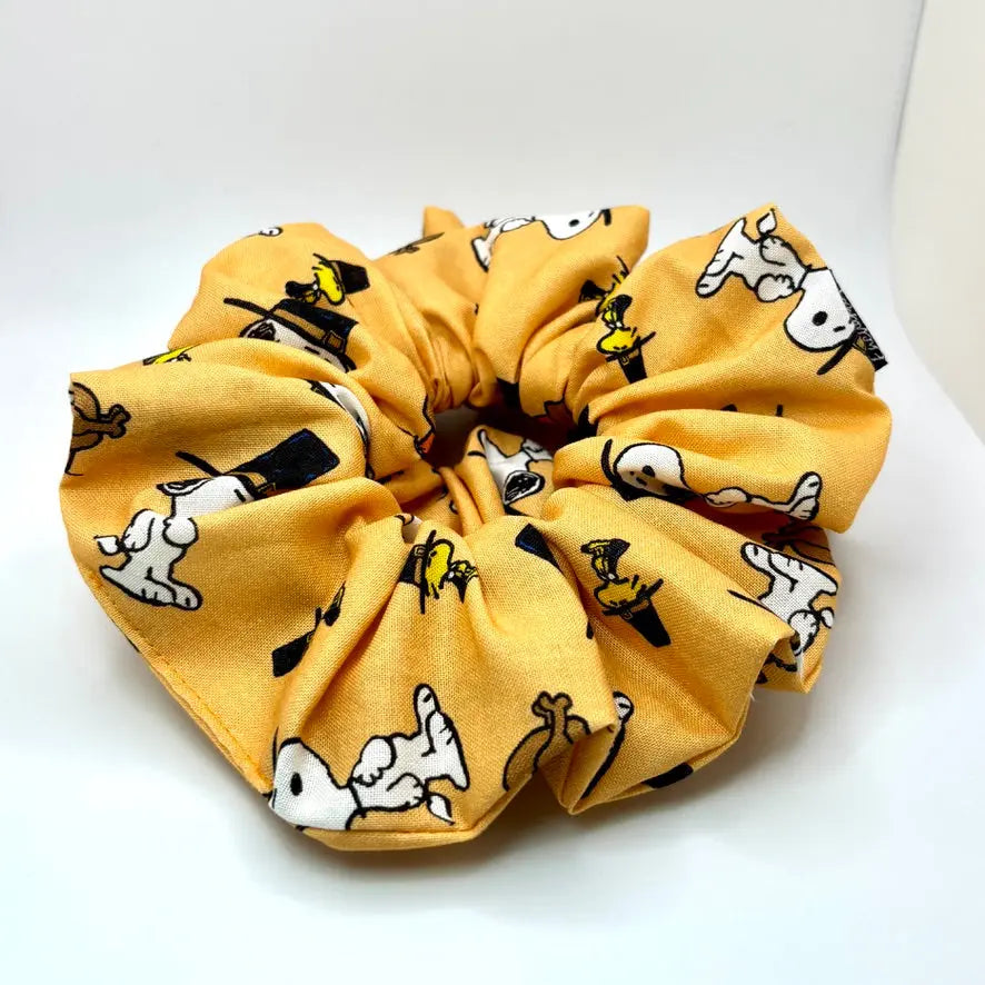 Snoopy Thanksgiving Scrunchie Enchanted Scrunch