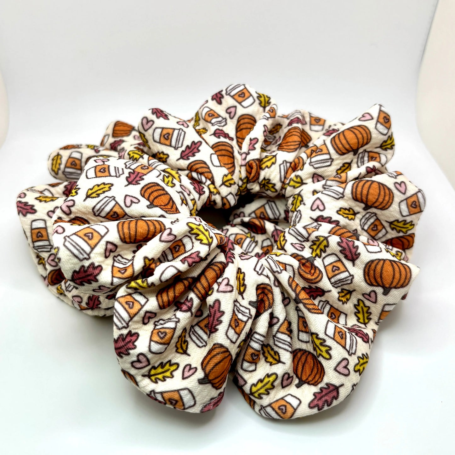 Fall Coffee Scrunchie Enchanted Scrunch