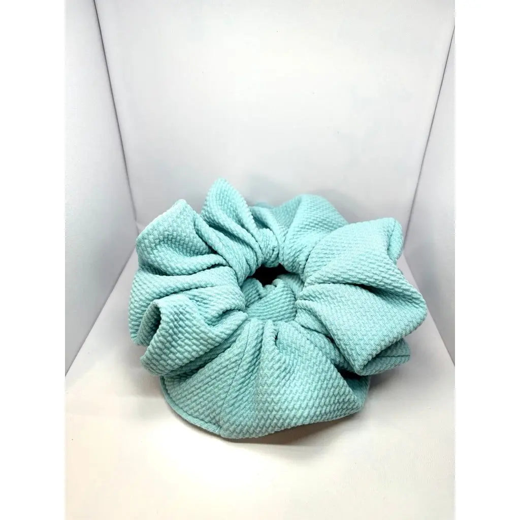 Sky Blue Bullet Scrunchie enchantedscrunch