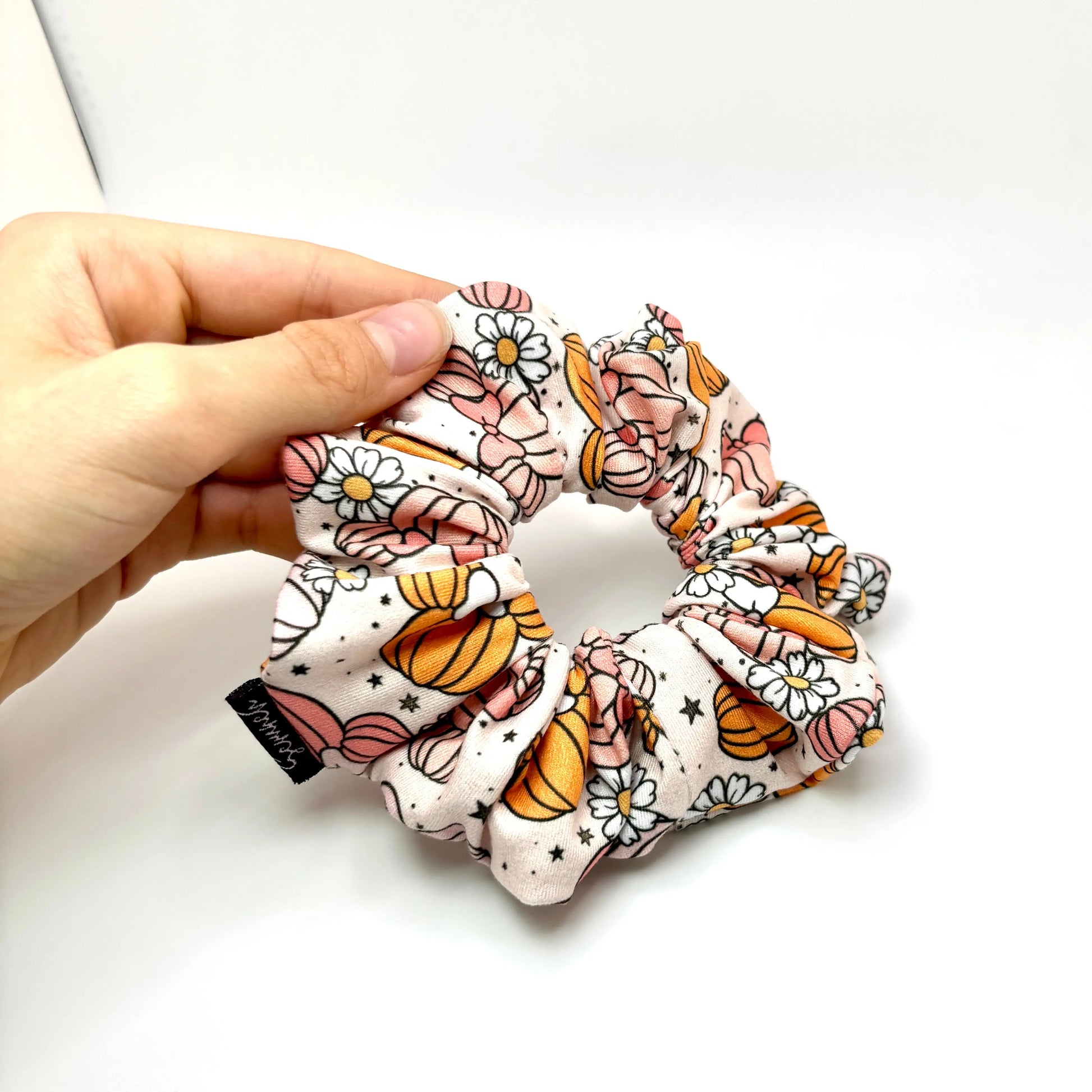 Mini Mickey Pumpkins Fall Scrunchie Enchanted Scrunch