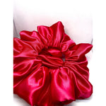 Load image into Gallery viewer, Hot Pink Silk Scrunchie
