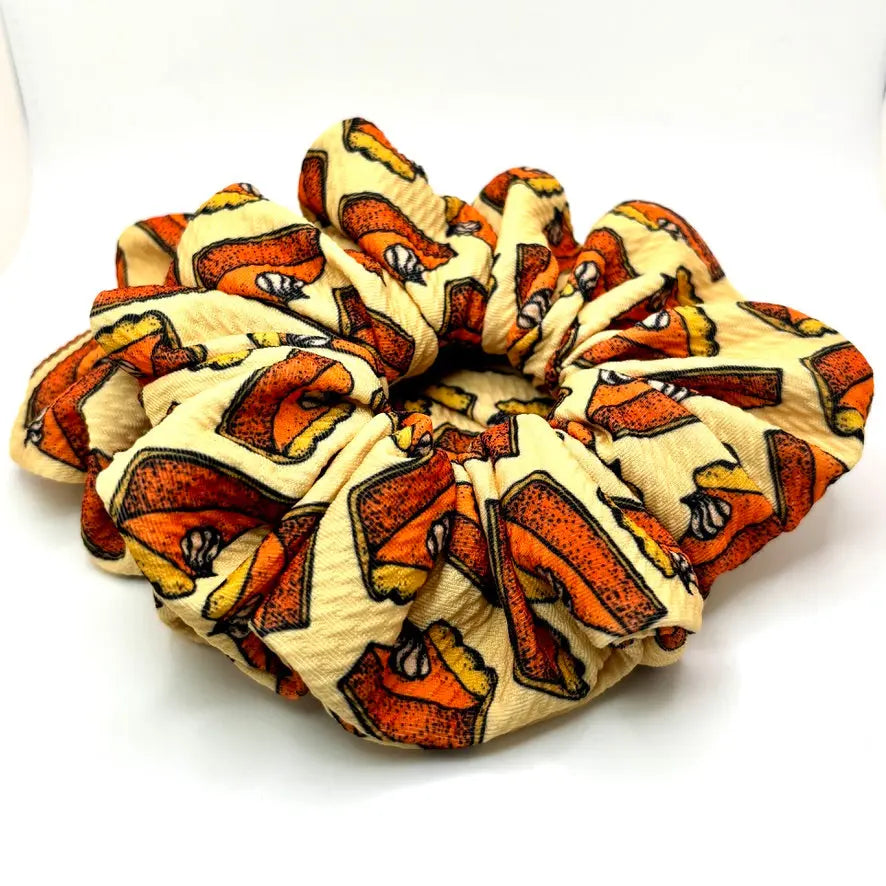 Pumpkin Pie Thanksgiving Bullet Scrunchie Enchanted Scrunch