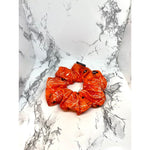 Load image into Gallery viewer, Mini Orange Spiderweb Scrunch
