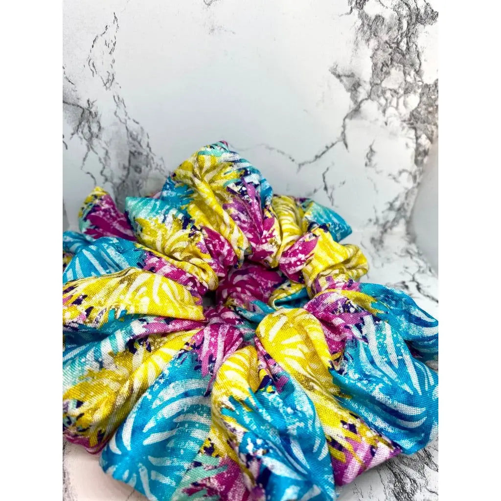 Cheer Pom Poms Scrunchie enchantedscrunch