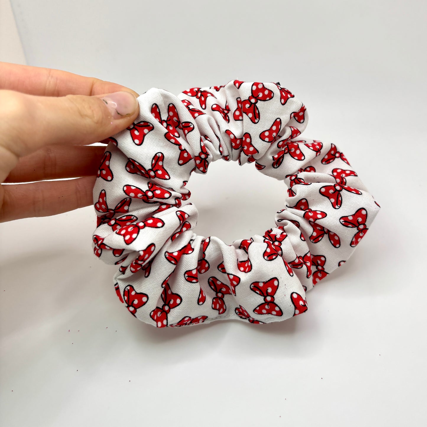 Mini Minnie Bow Scrunchie