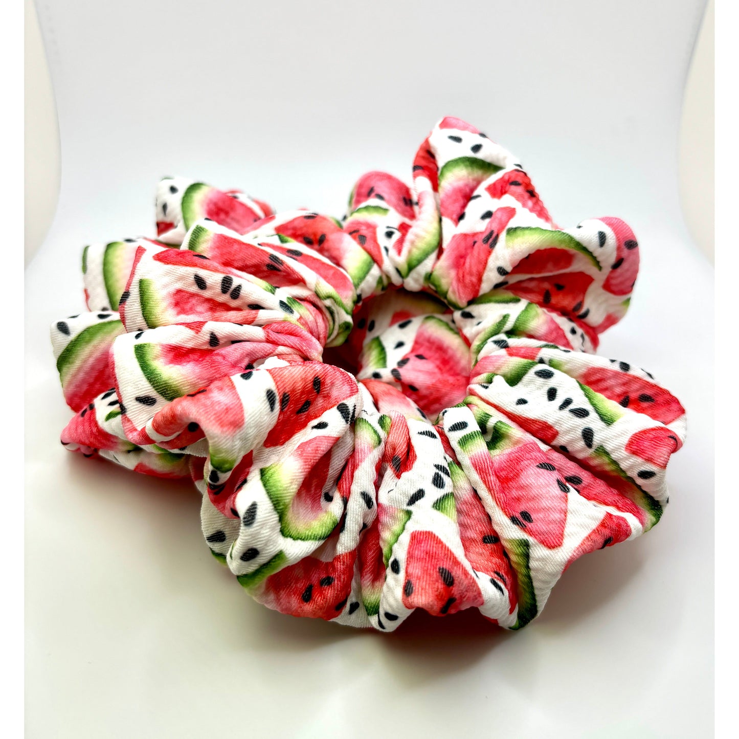 Watermelon Summer Bullet Scrunchie enchantedscrunch