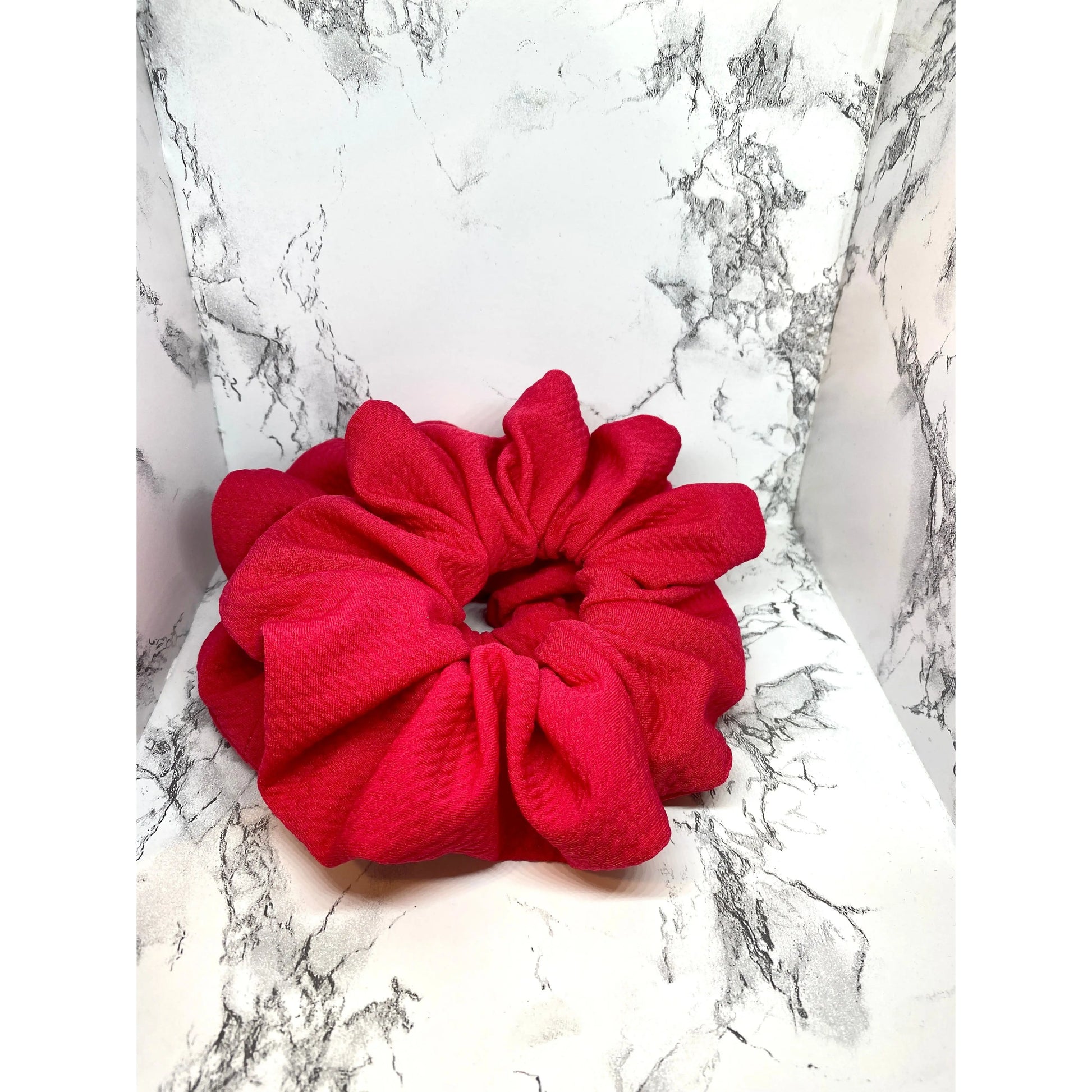 Cherry Red Bullet Scrunchie enchantedscrunch