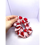 Load image into Gallery viewer, Mini Heart Lollipop Valentine&#39;s Day Scrunchie

