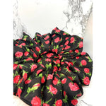 Load image into Gallery viewer, Black Roses Scrunch
