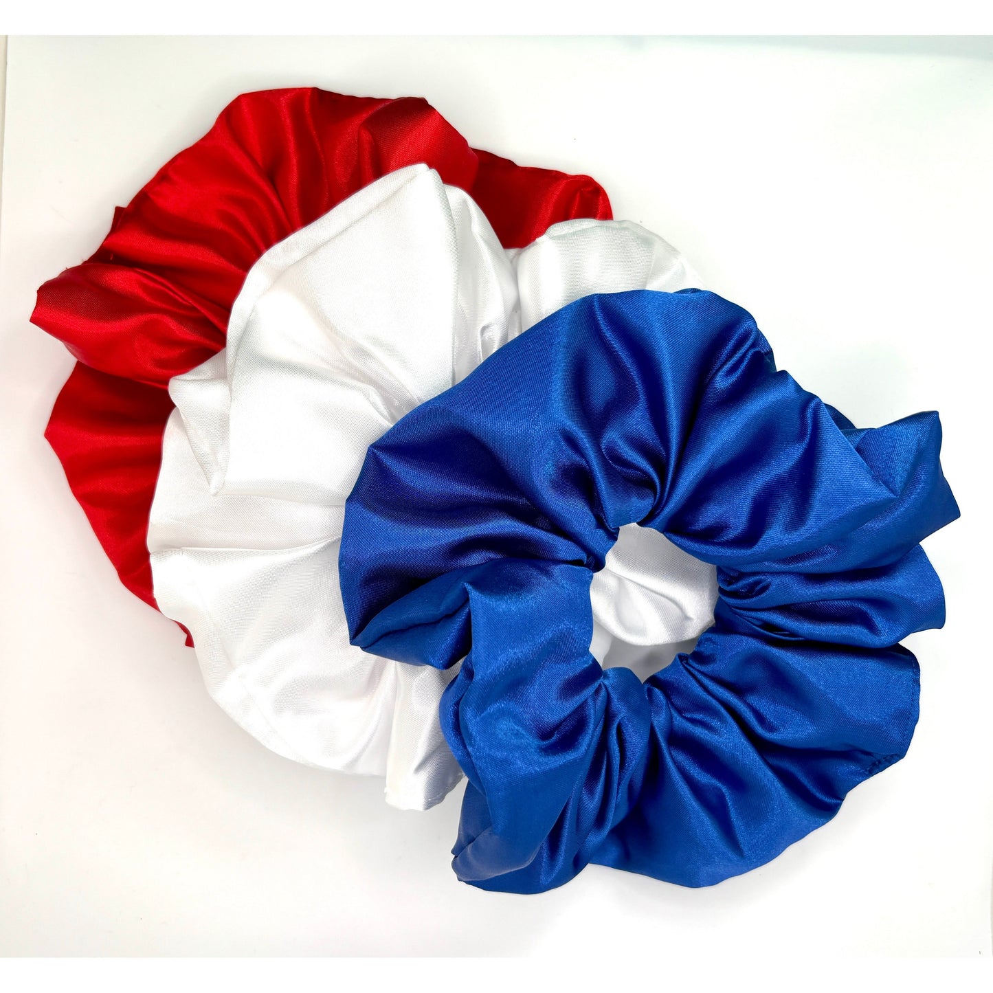 Silk 4th of July Scrunchie Trio Enchanted Scrunch