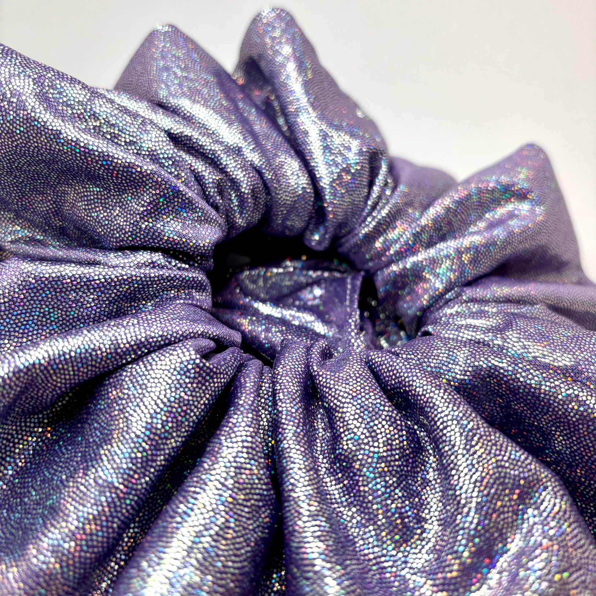 Purple Holographic Scrunchie enchantedscrunch