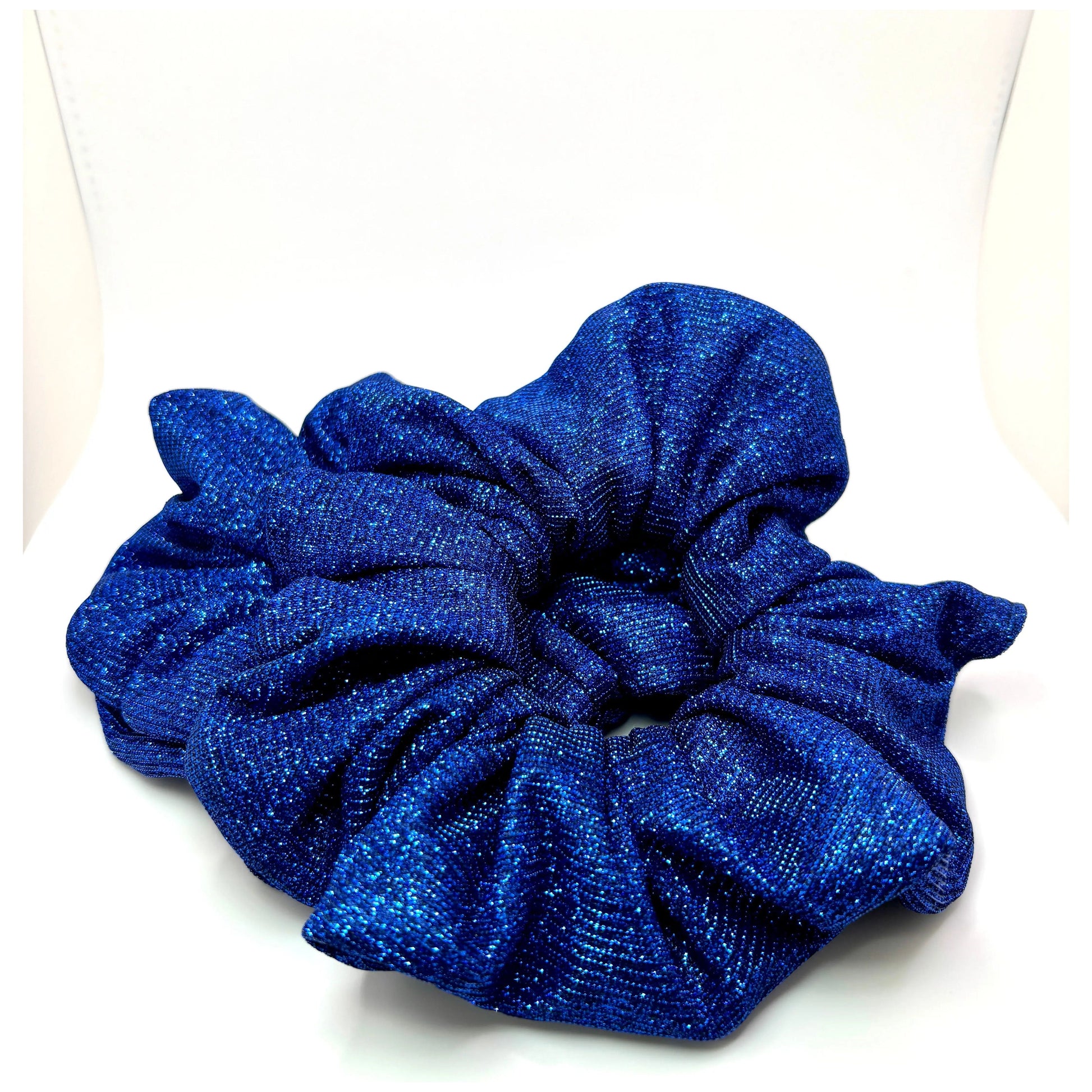 Royal Blue Sparkle 4th of July Scrunchie enchantedscrunch