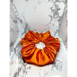 Load image into Gallery viewer, Orange Silk Fall Scrunch
