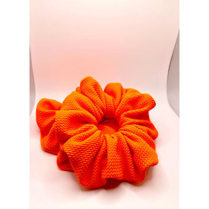 Neon Orange Bullet Scrunchie