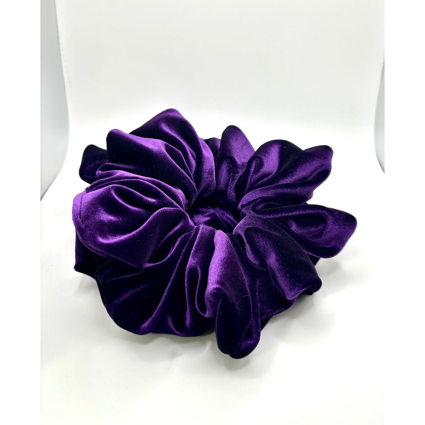 Purple Velvet Scrunchie enchantedscrunch