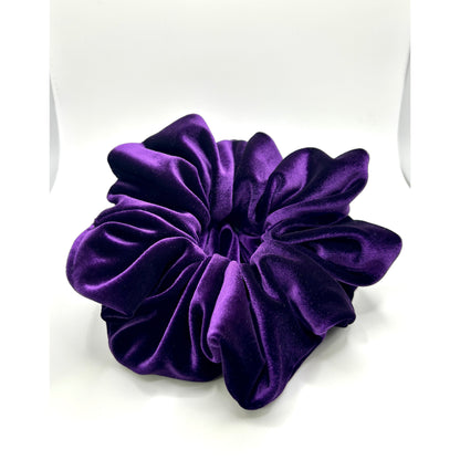 Purple Velvet Scrunchie enchantedscrunch