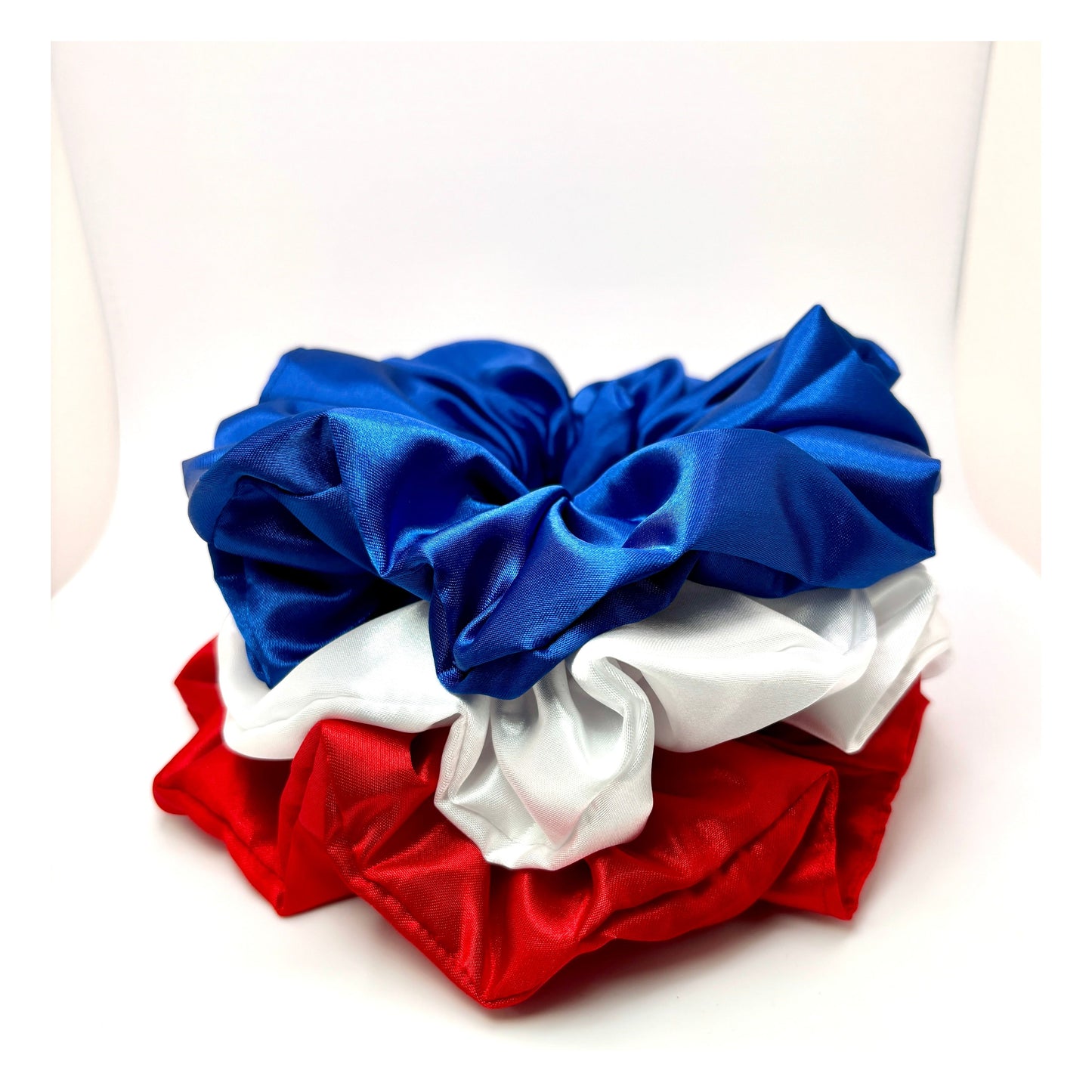 Silk 4th of July Scrunchie Trio Enchanted Scrunch