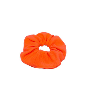 Mini Neon Orange Scrunchie