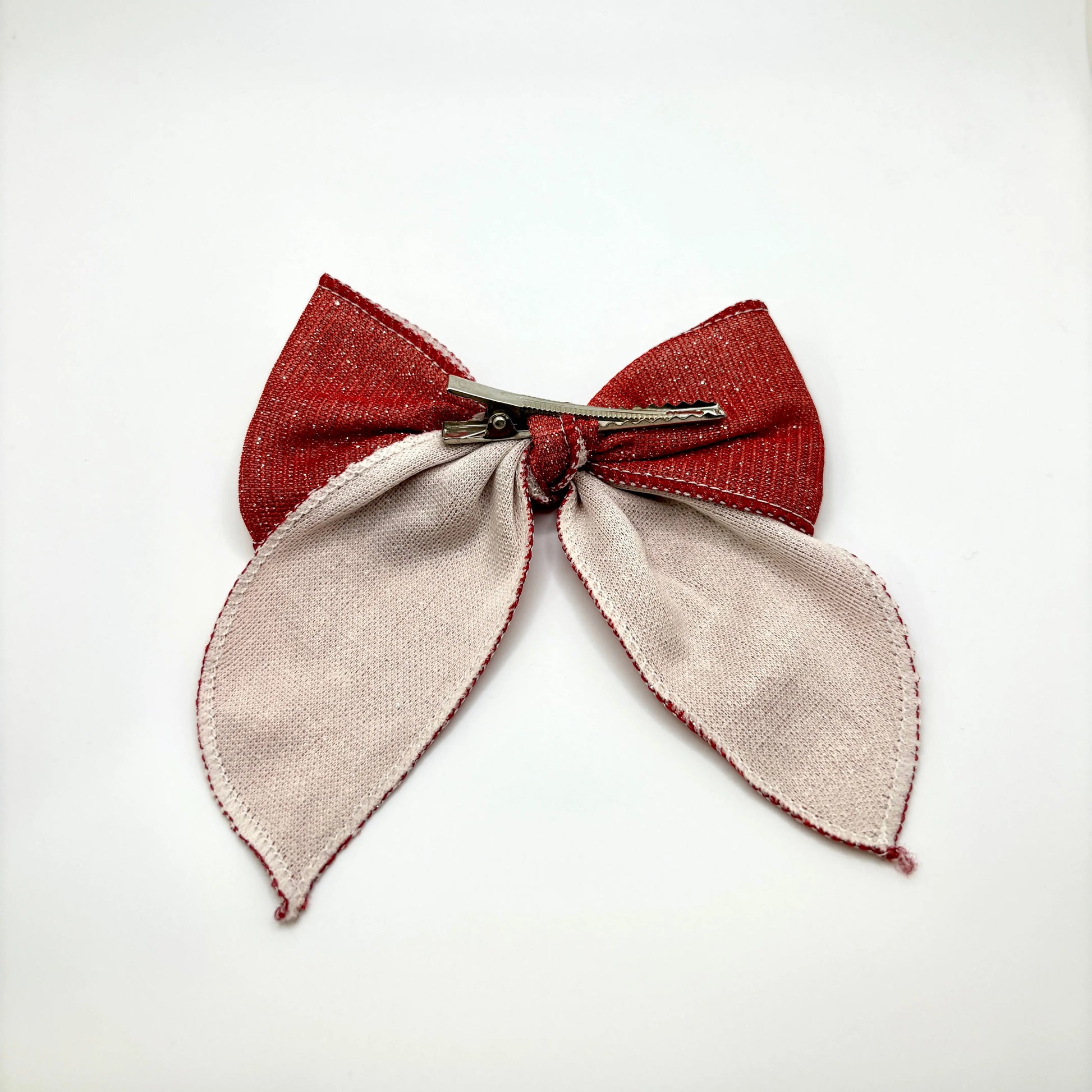 Red Sparkle Sailors Bow Enchanted Scrunch