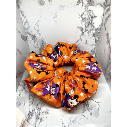 Orange Mickey Halloween Scrunch Enchanted Scrunch